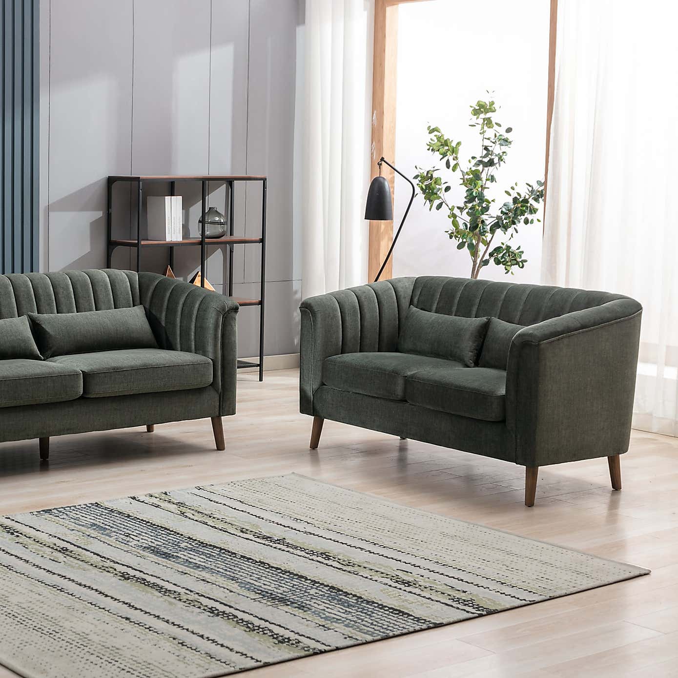 Image Furnishings Charlotte Velvet 2 Seater Sofa