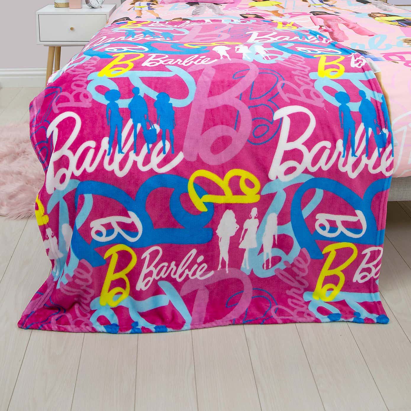Barbie Unboxed Fleece Blanket