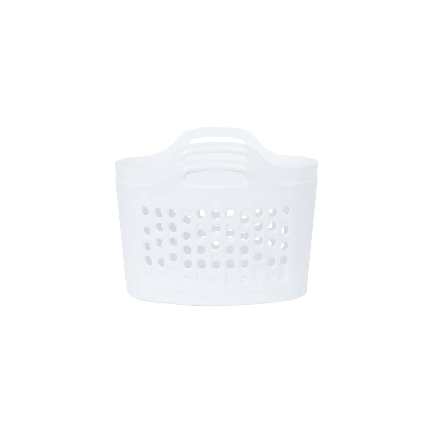 Wham 8L Set of 2 Plastic Flexi Laundry Baskets