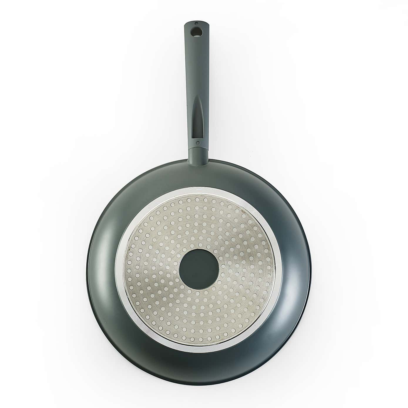 Cast Aluminium Frying Pan 24cm Grey