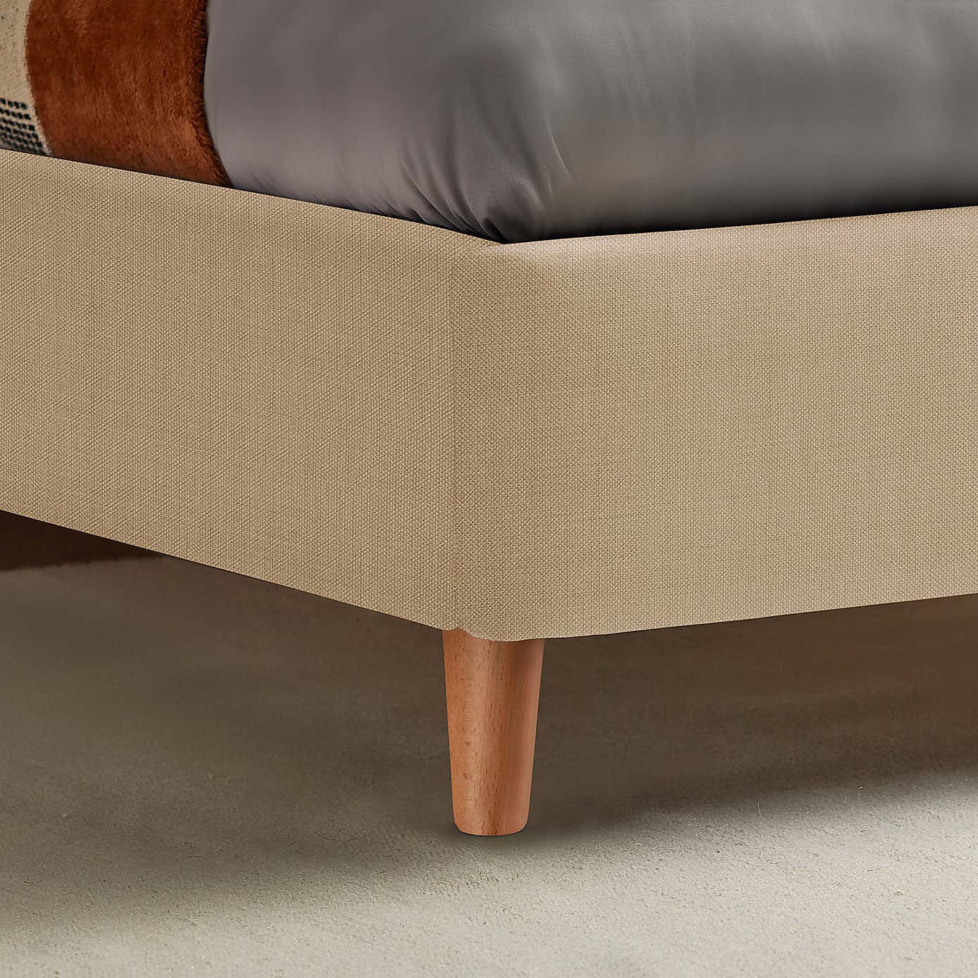 Silentnight Fara Bed Frame, Woven