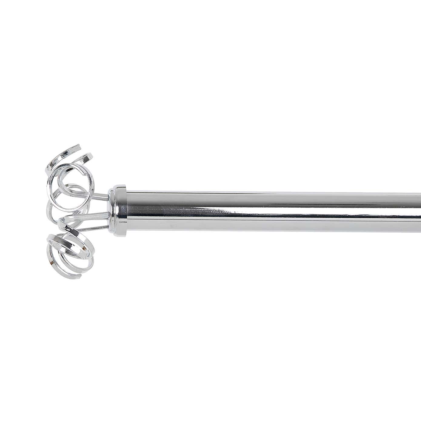 Cortex Extendable Metal Eyelet Curtain Pole​