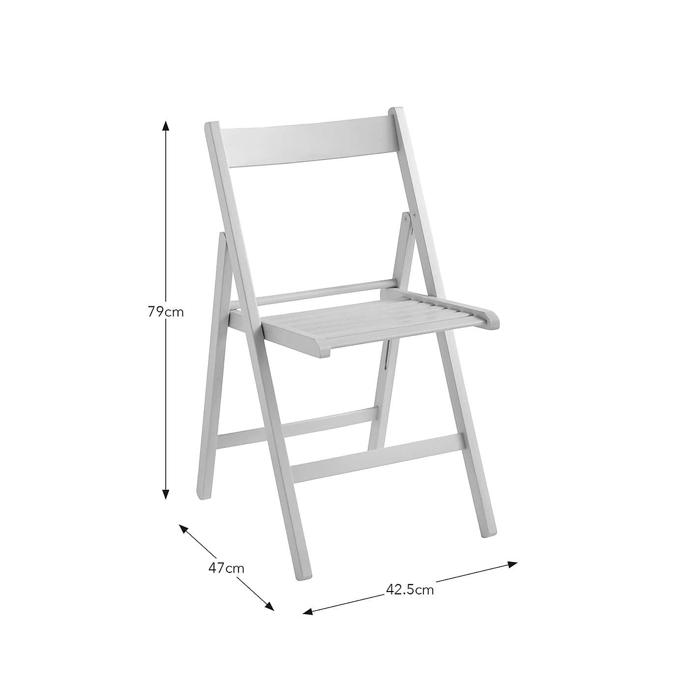 Bessie Wooden Folding Chair