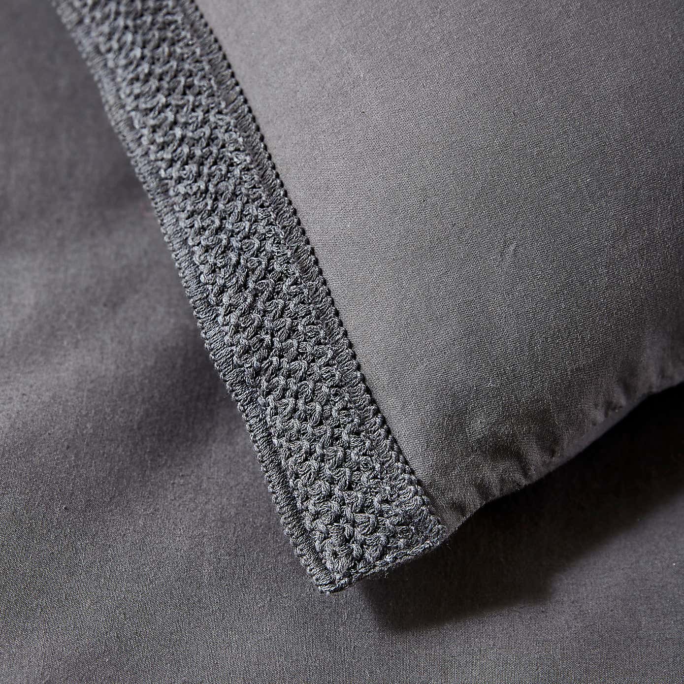 Ludlow Washed Cotton Duvet Cover and Pillowcase Set