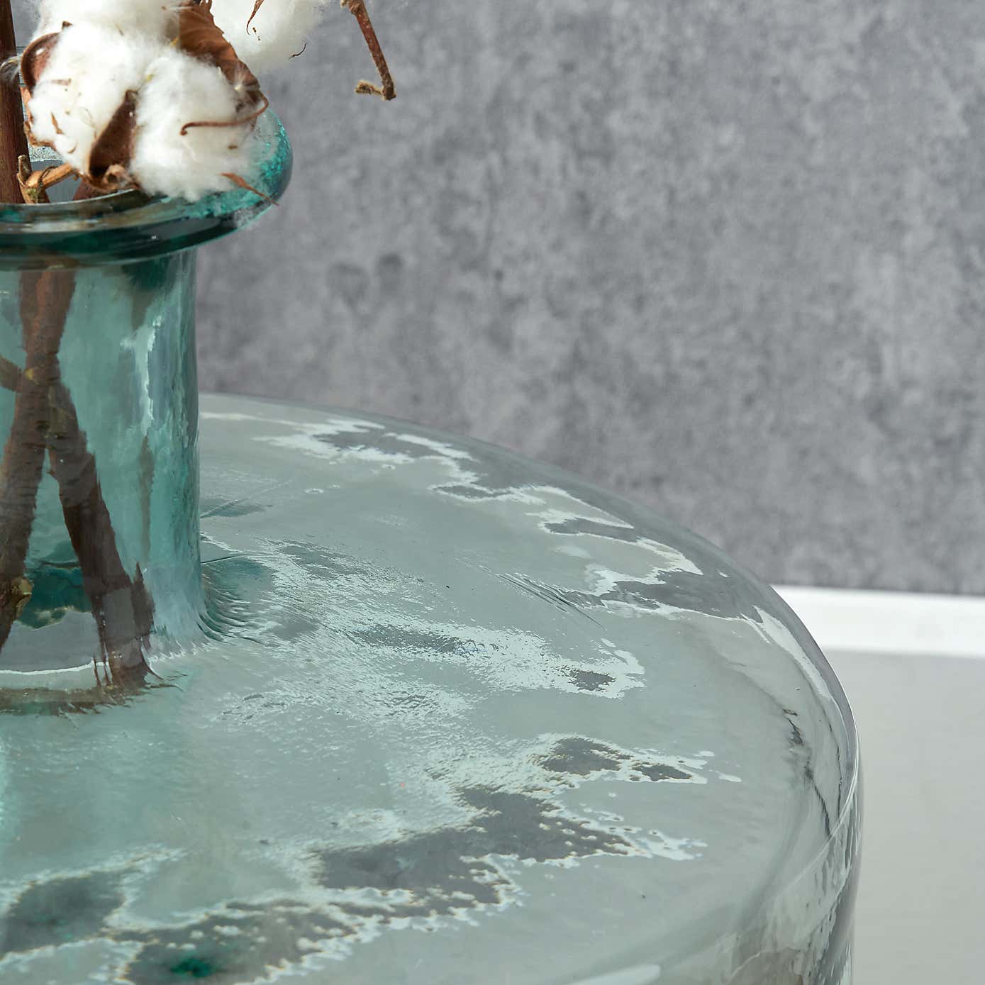 Clear Glass Bottle Vase