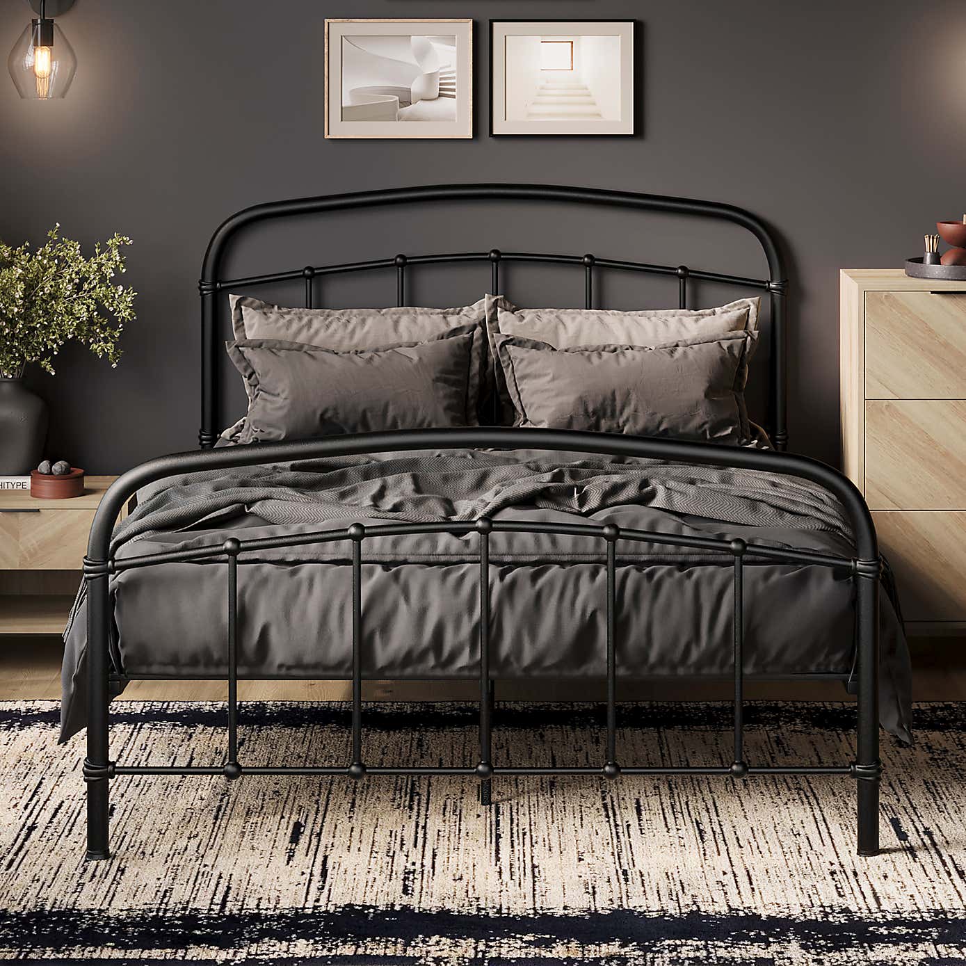 Halston Metal Bed