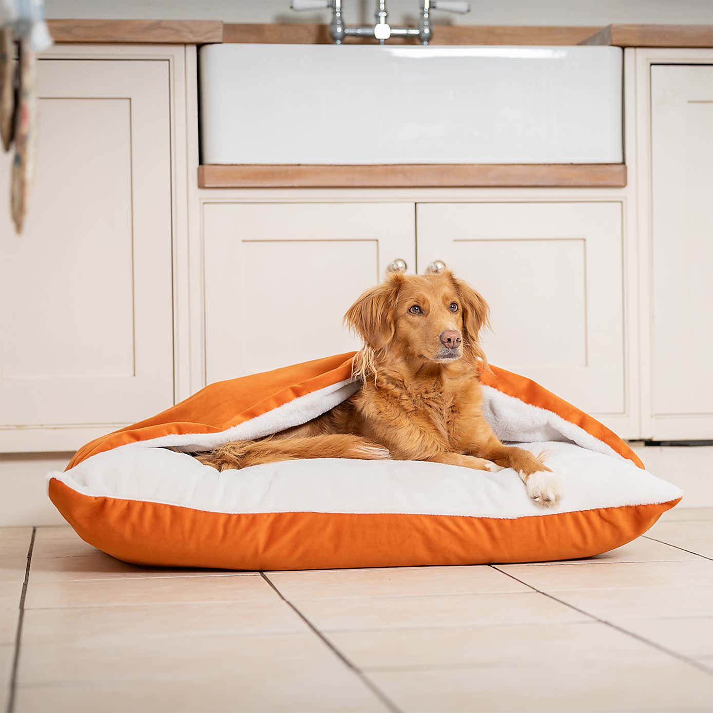 Lords and Labradors Burrow Dog Bed