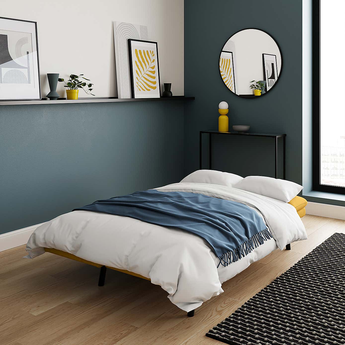 Luis Flatweave Clic Clac Sofa Bed