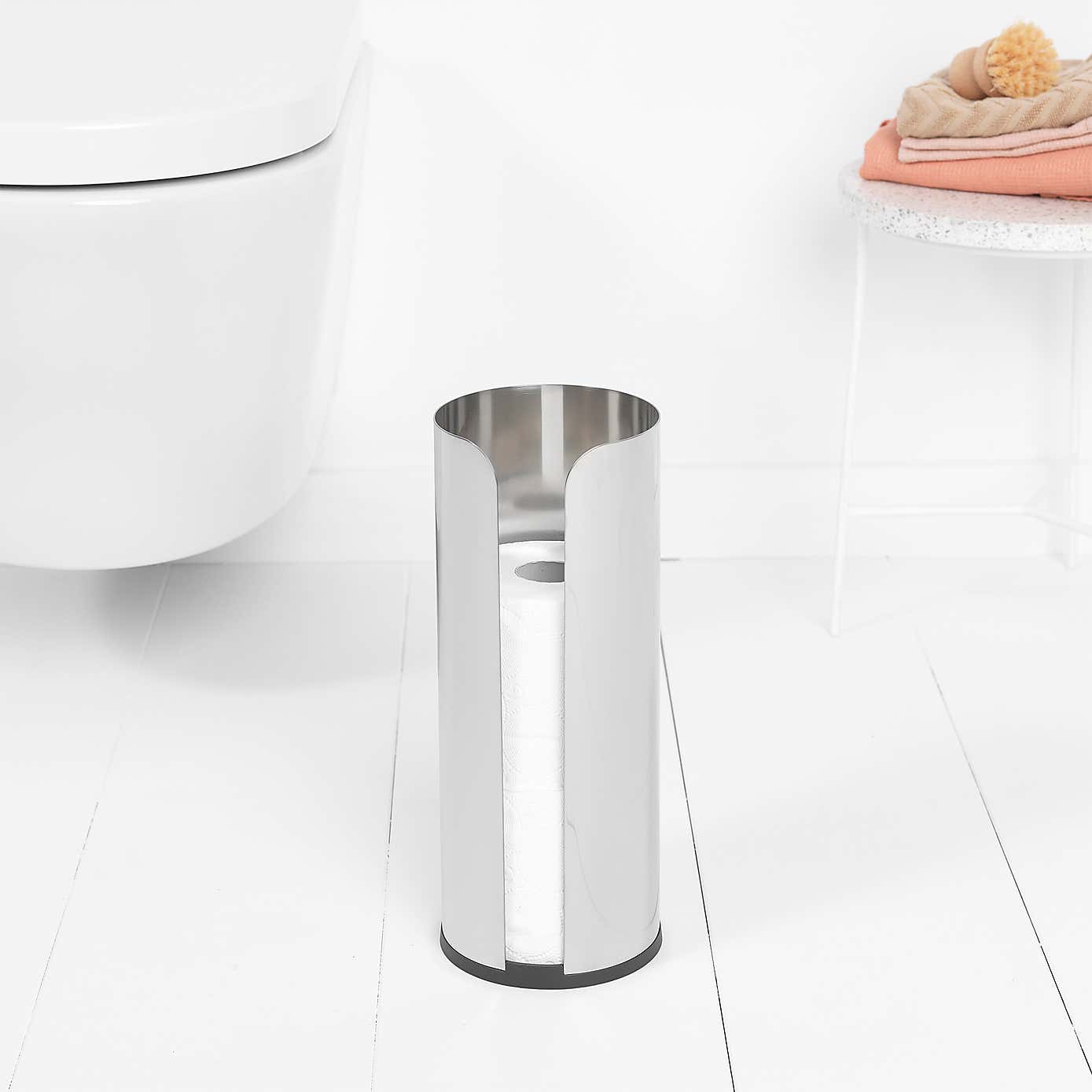 Brabantia Brilliant Steel Set of 3 Toilet Accessories