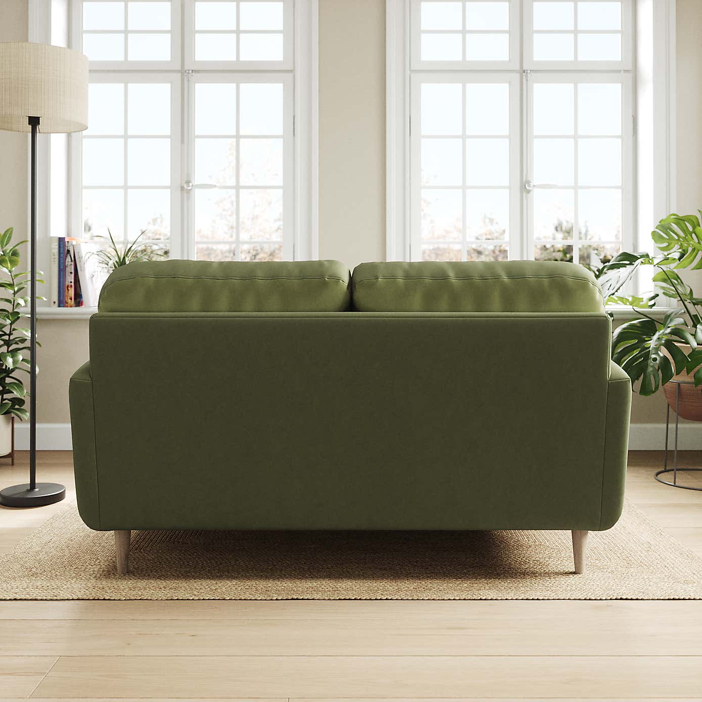 Sven Opulent Velvet 2 Seater Sofa