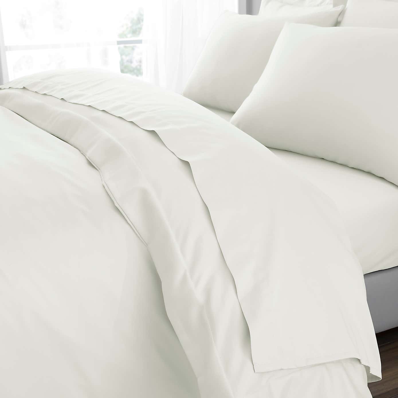 Hotel 230 Thread Count Egyptian Cotton Sateen Flat Sheet