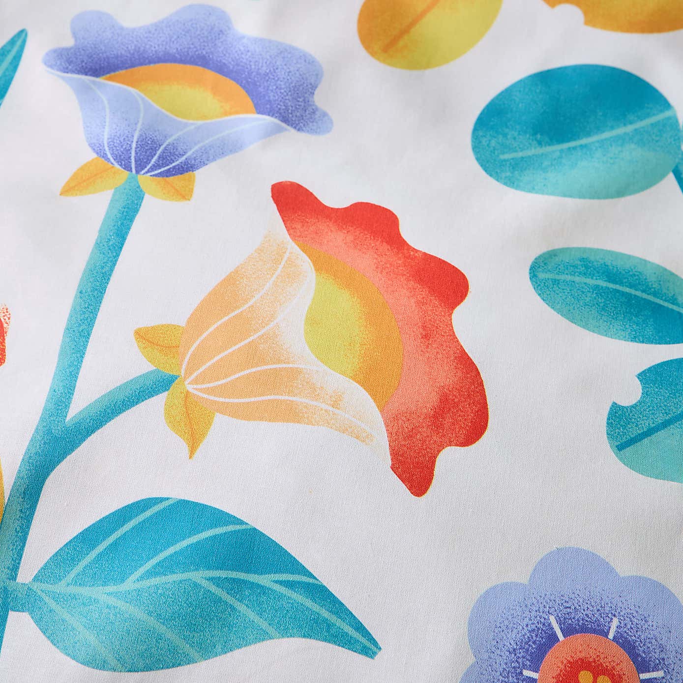 Garden Friends Reversible Duvet Cover and Pillowcase Set