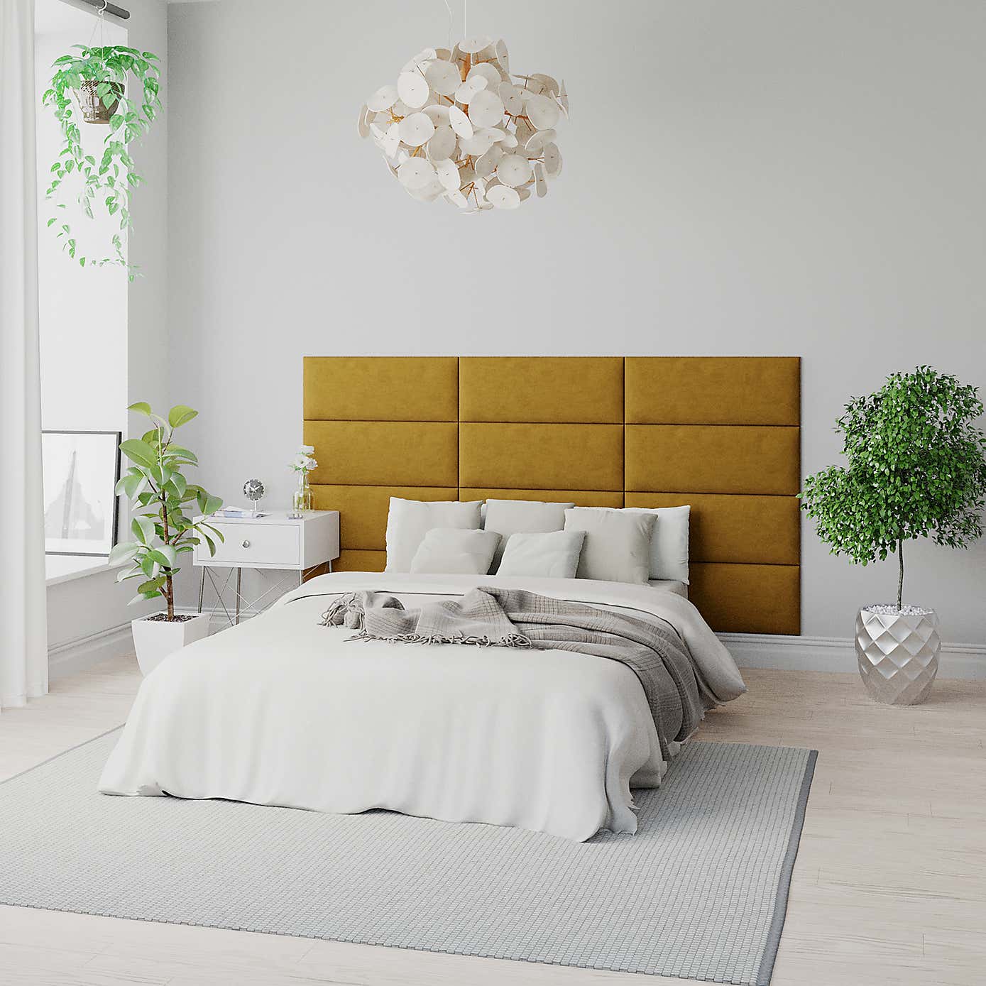 Aspire EasyMount Plush Velvet Upholstered Wall Panels