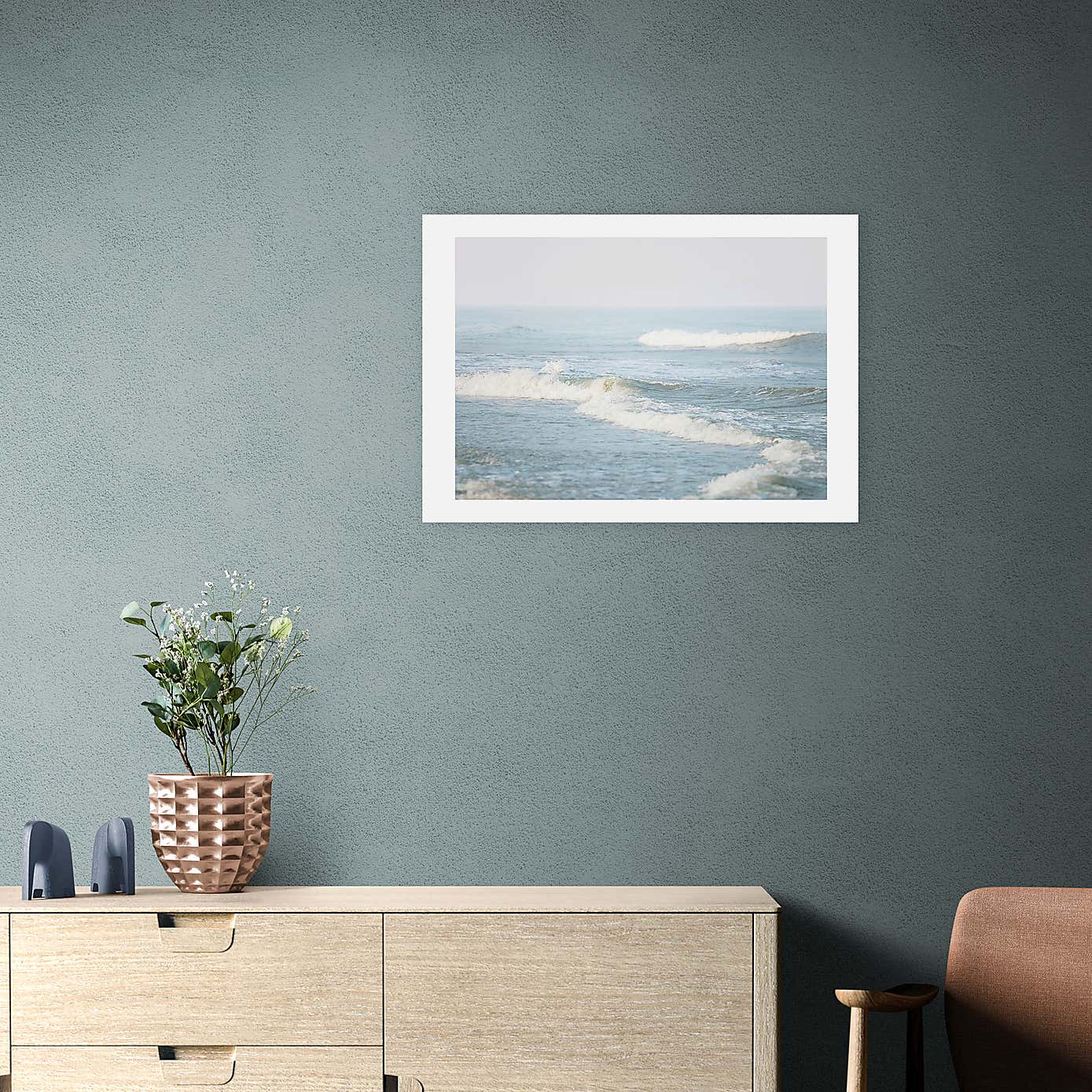 East End Prints It Comes In Waves Print by Oh Fine! Art