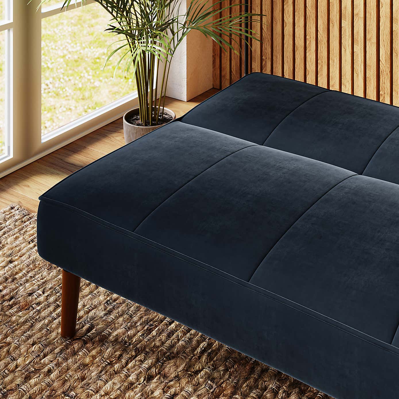Niko Velvet Clic Clac Sofa Bed