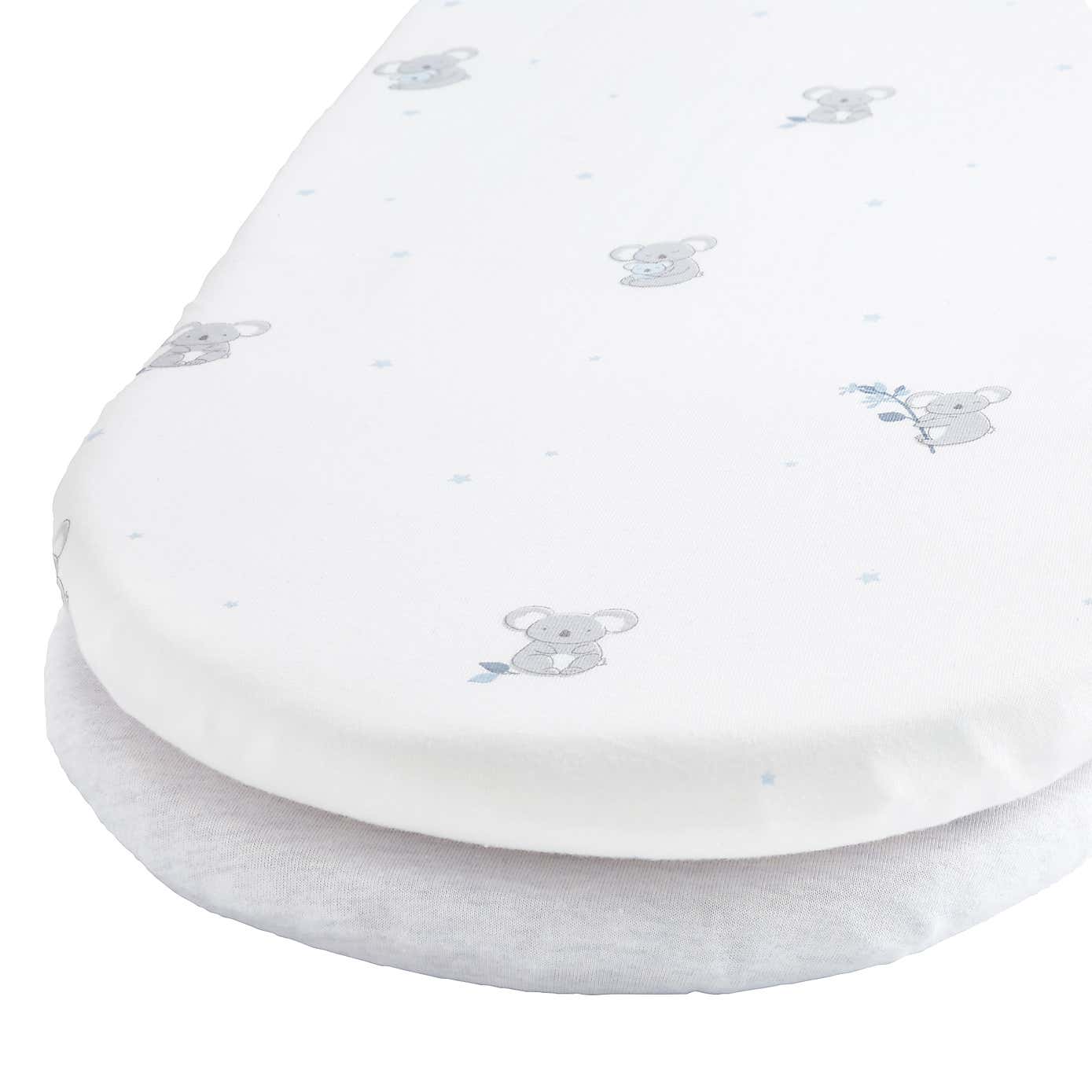 Pack of 2 Jersey Blue Koala Fitted Sheets