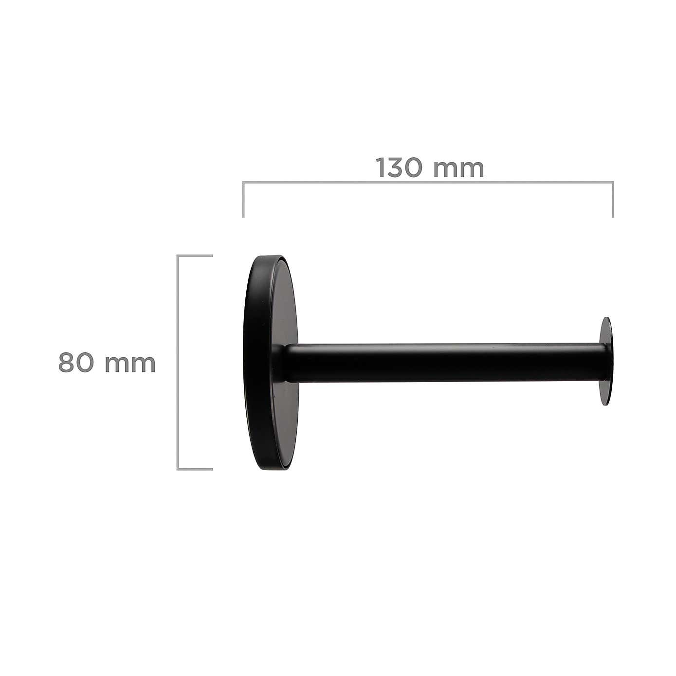 Jungle Leaves Dresser Single Matt Black