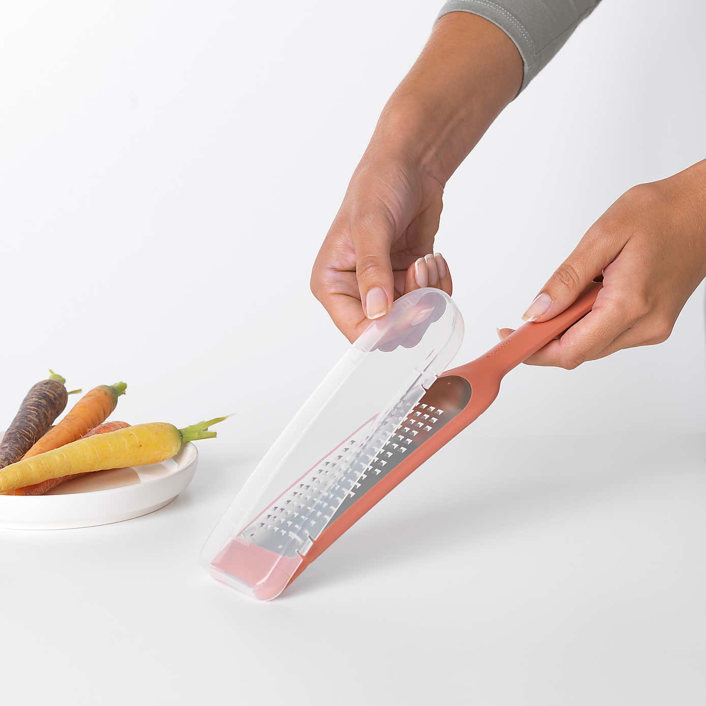 Brabantia Tasty+ Pink Coarse Grater