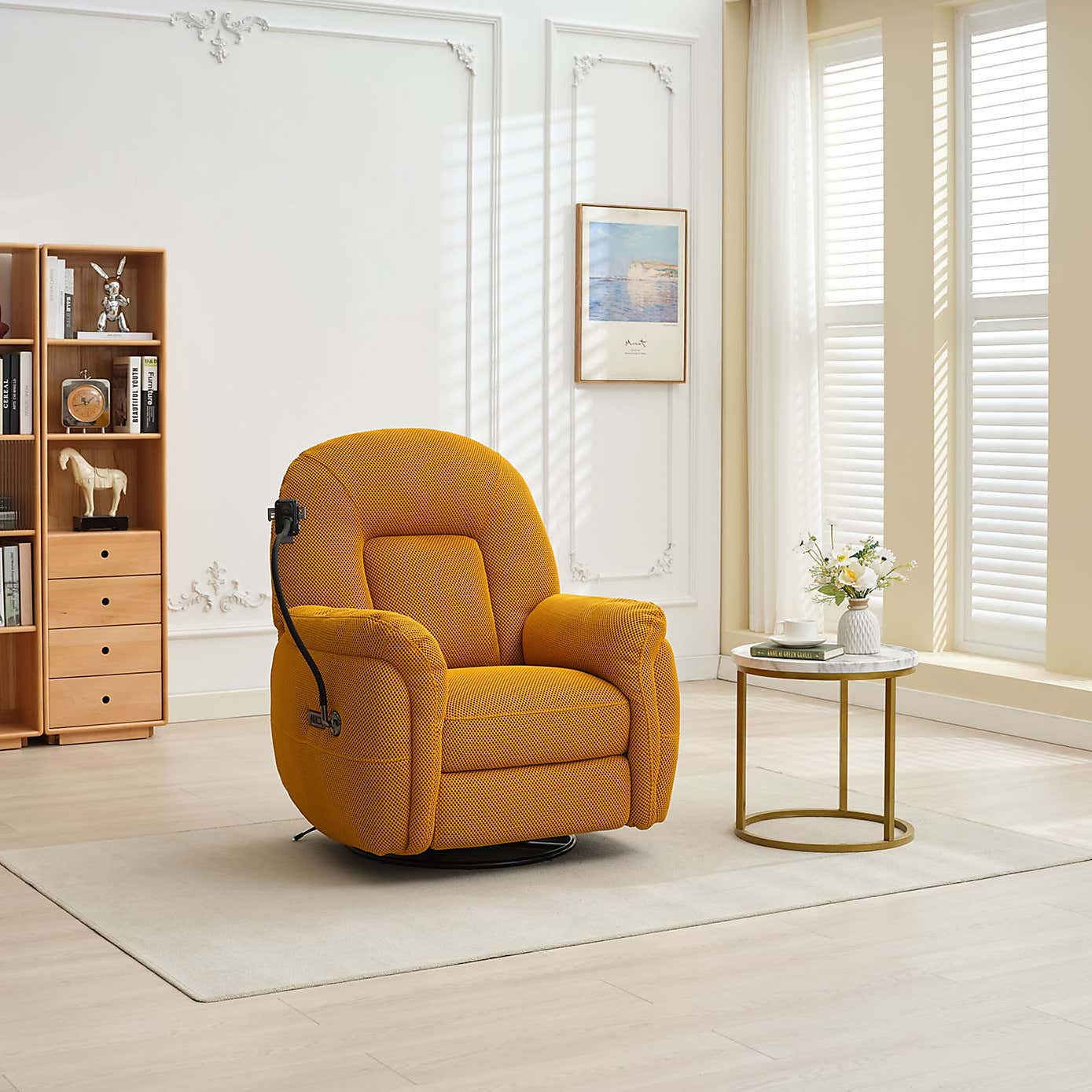 Image Furnishings Sienna Reclining Chair with Phone Holder