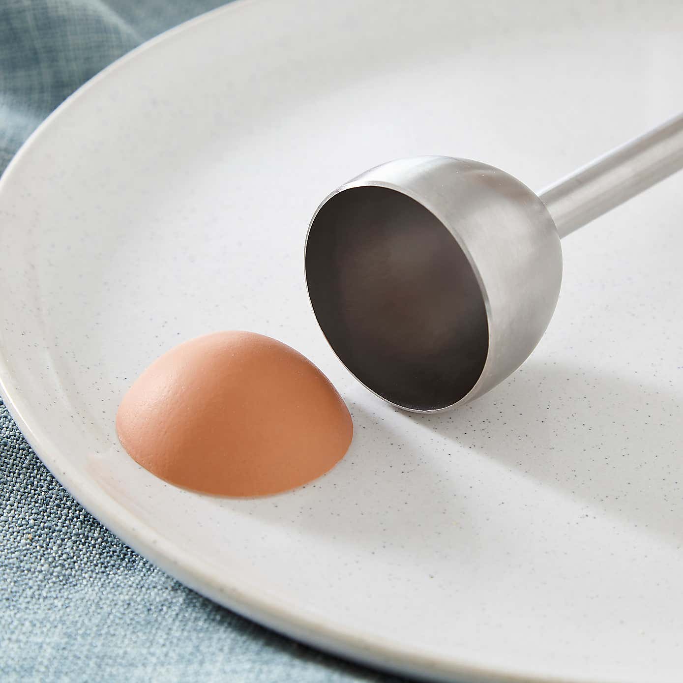 Professional Stainless Steel Egg Topper