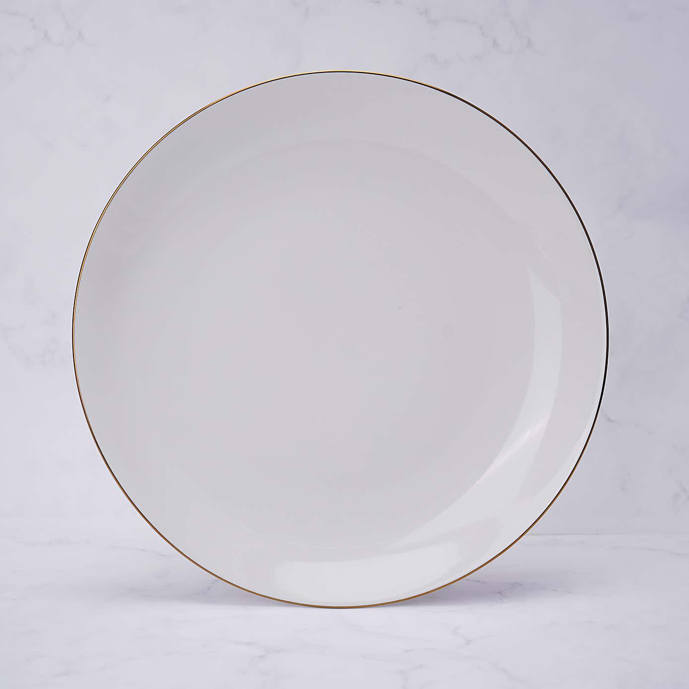 Gold Band Dinner Plate