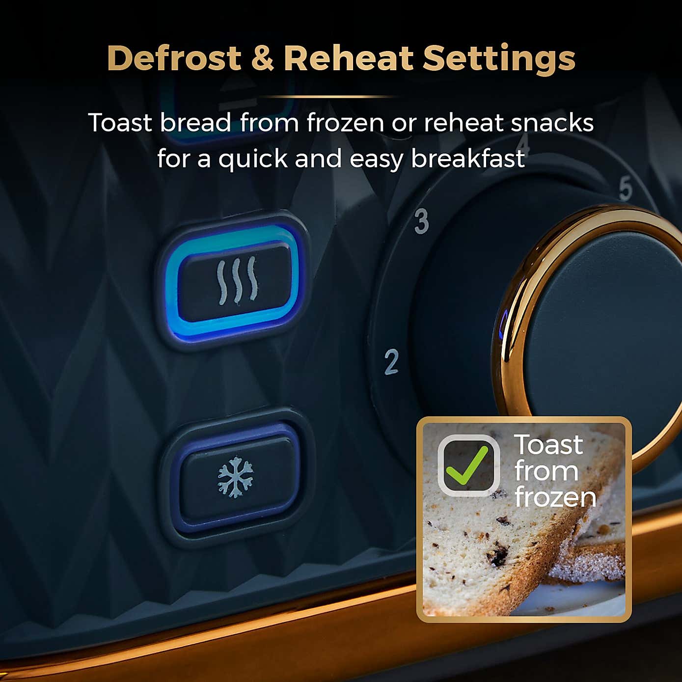 TOWER Empire 4 Slice Toaster