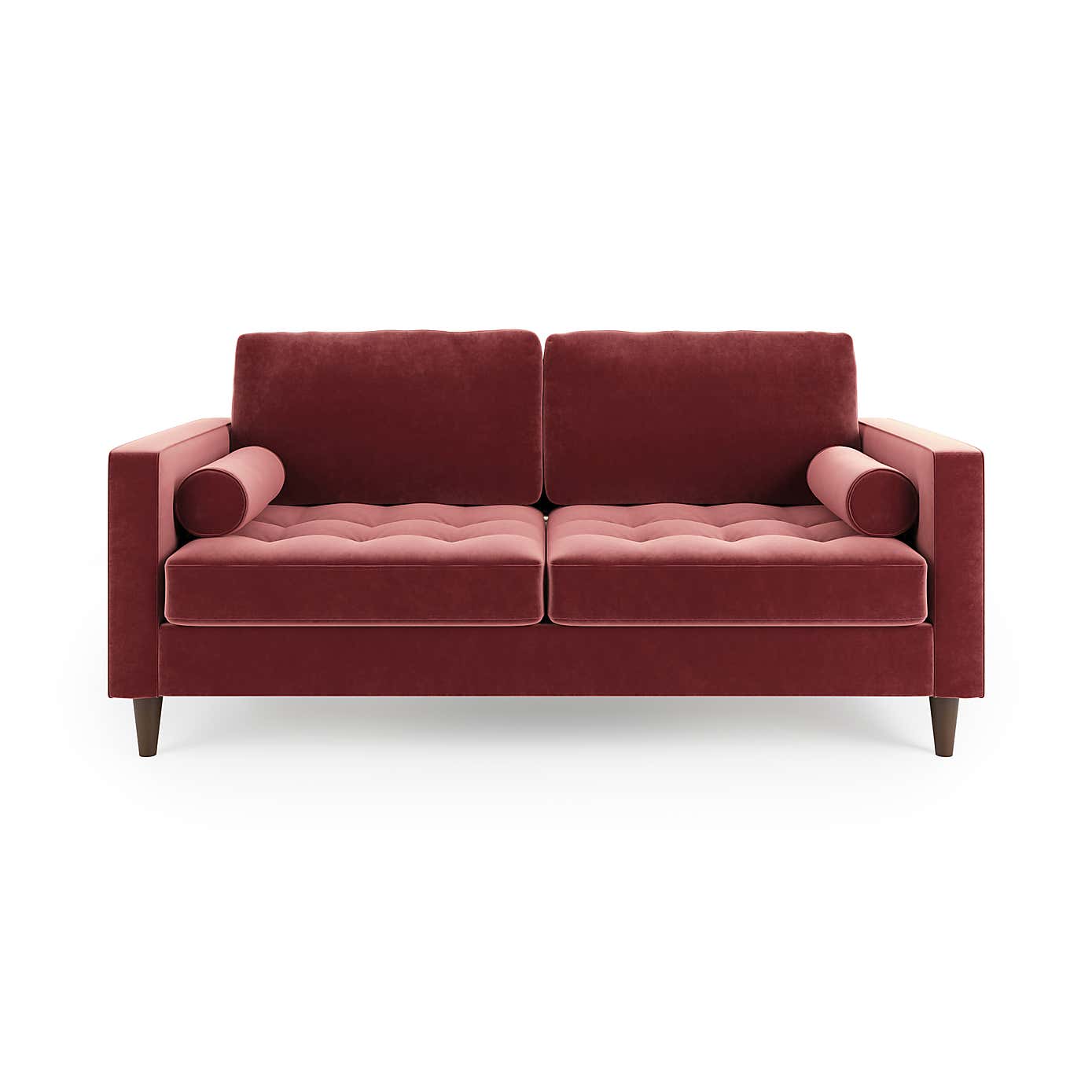 Zoe Velvet 3 Seater Double Sofa Bed