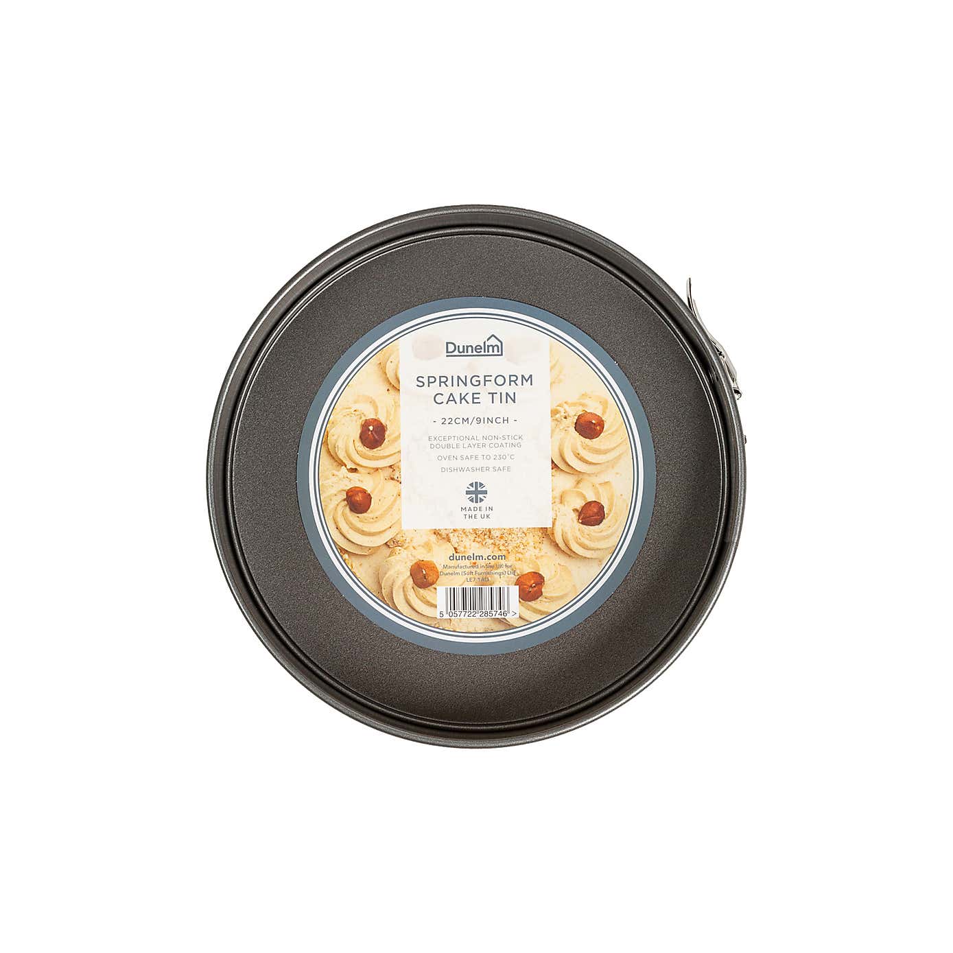 Dunelm 22cm Round Springform Cake Tin