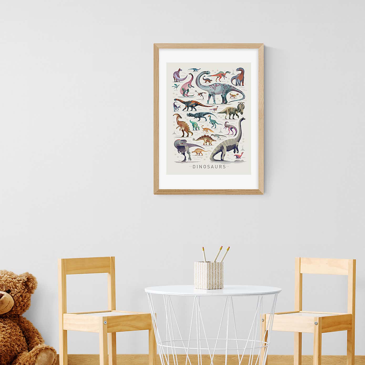 East End Prints Dinosaurs Print