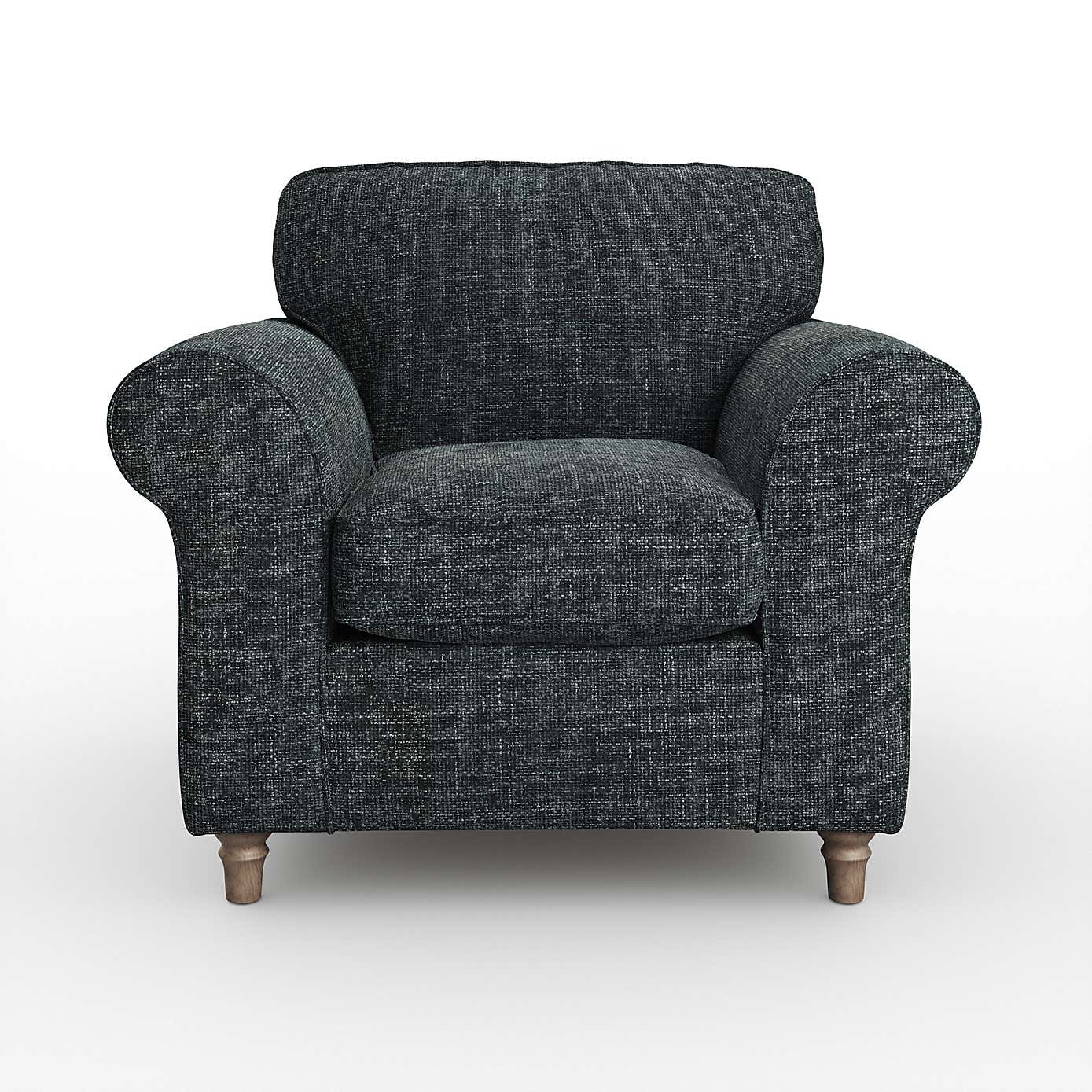 Flori Armchair, Chunky Chenille