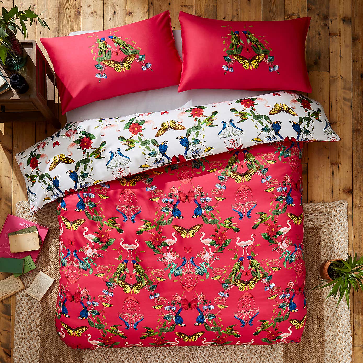 Tropical Kaleidoscope Duvet Cover & Pillowcase Set