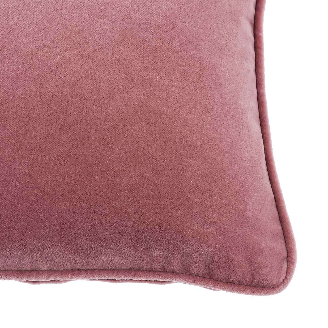 Clara Cotton Velvet Rectangular Cushion