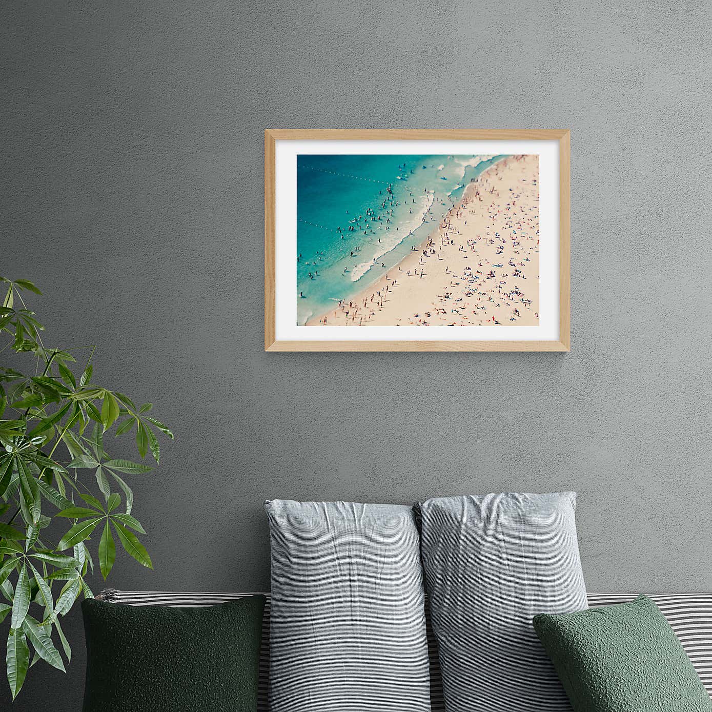 East End Prints Beach Love V Print