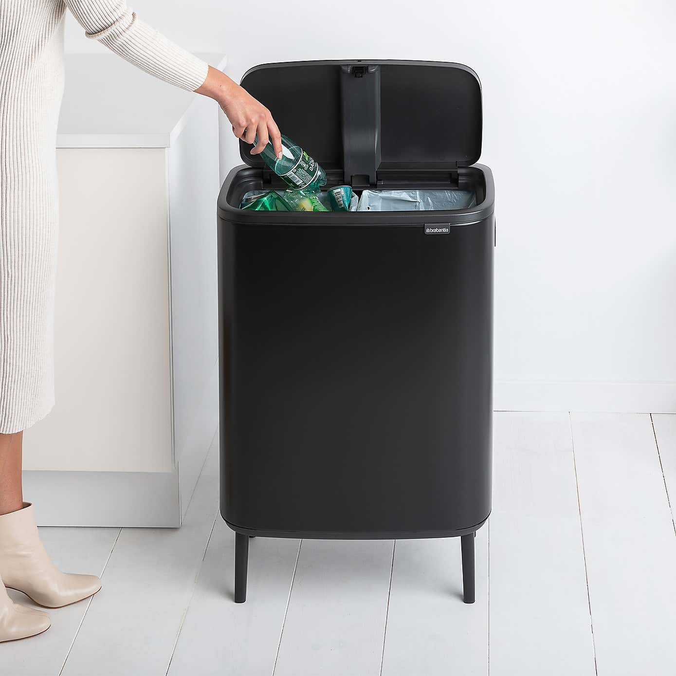 Brabantia Bo 2 x 30L Touch Bin Hi