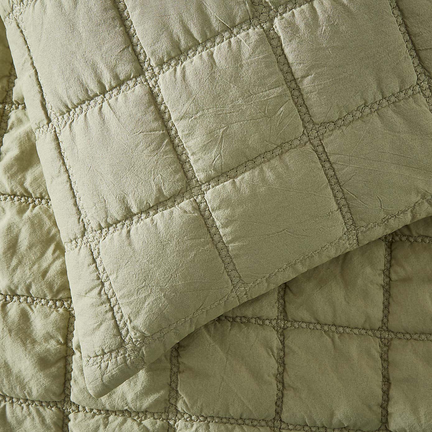 Evana Stitch Duvet Cover and Pillowcase Set