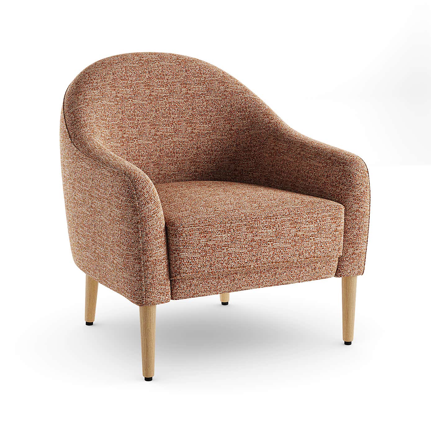 Kaspar Luxe Boucle Tub Chair