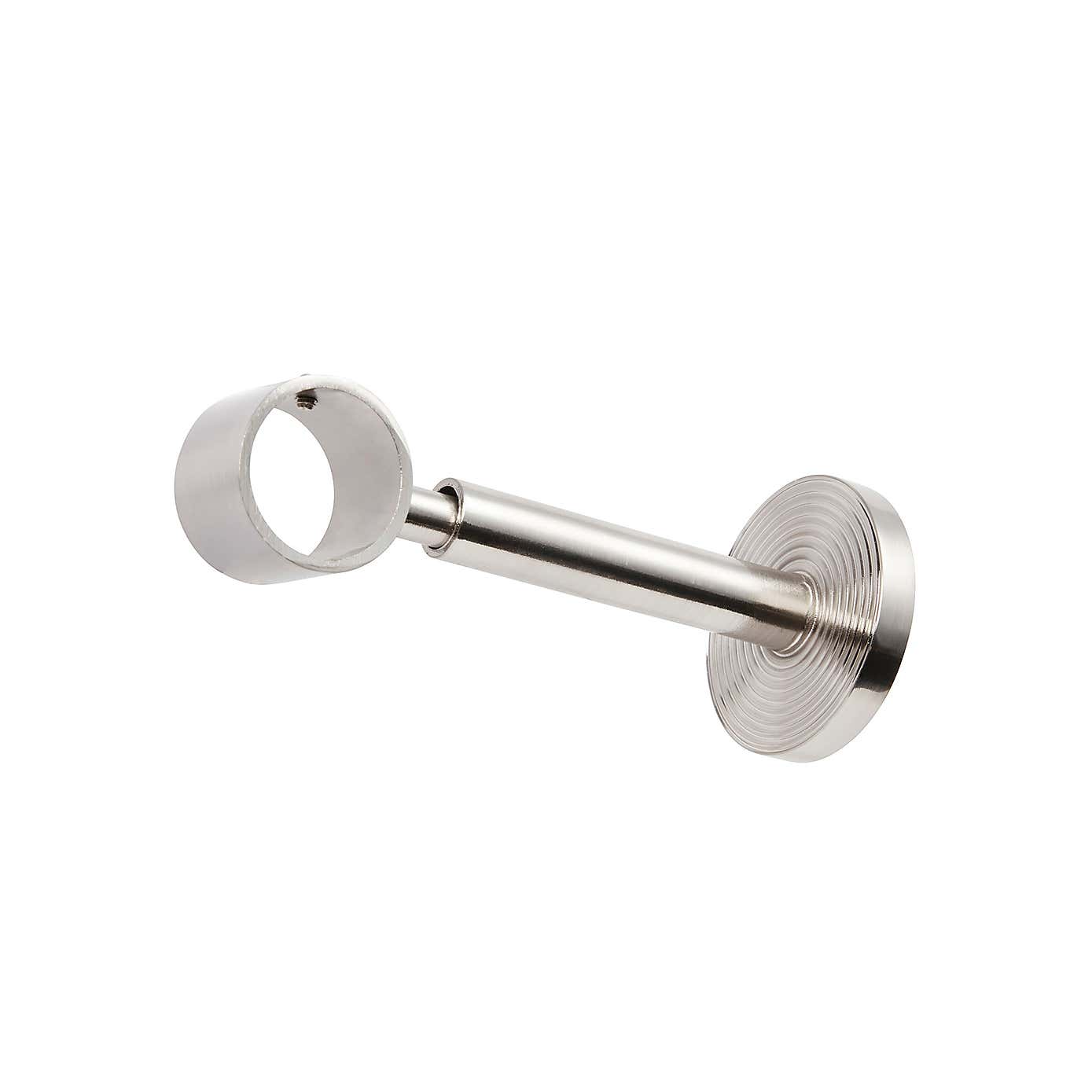 Ribbed Metal Extendable Eyelet Curtain Pole 25/28mm