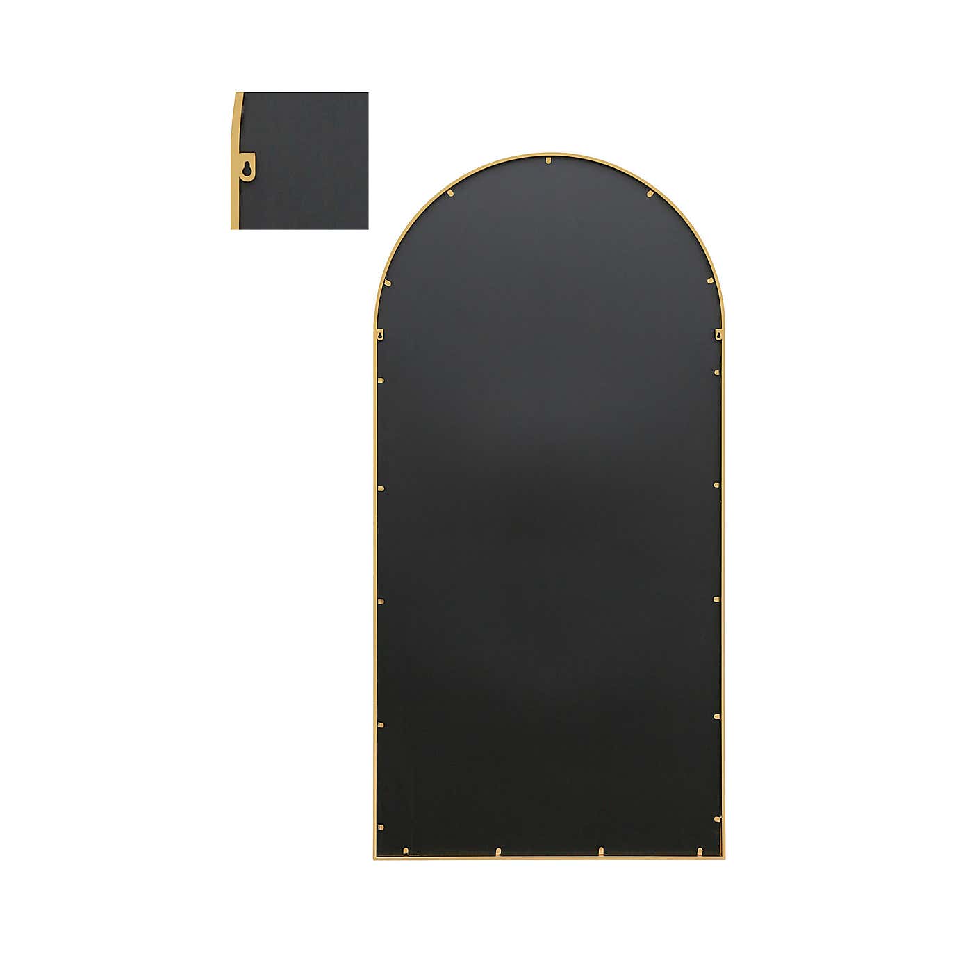 Arcus Arched Indoor Outdoor Full Length Wall Mirror