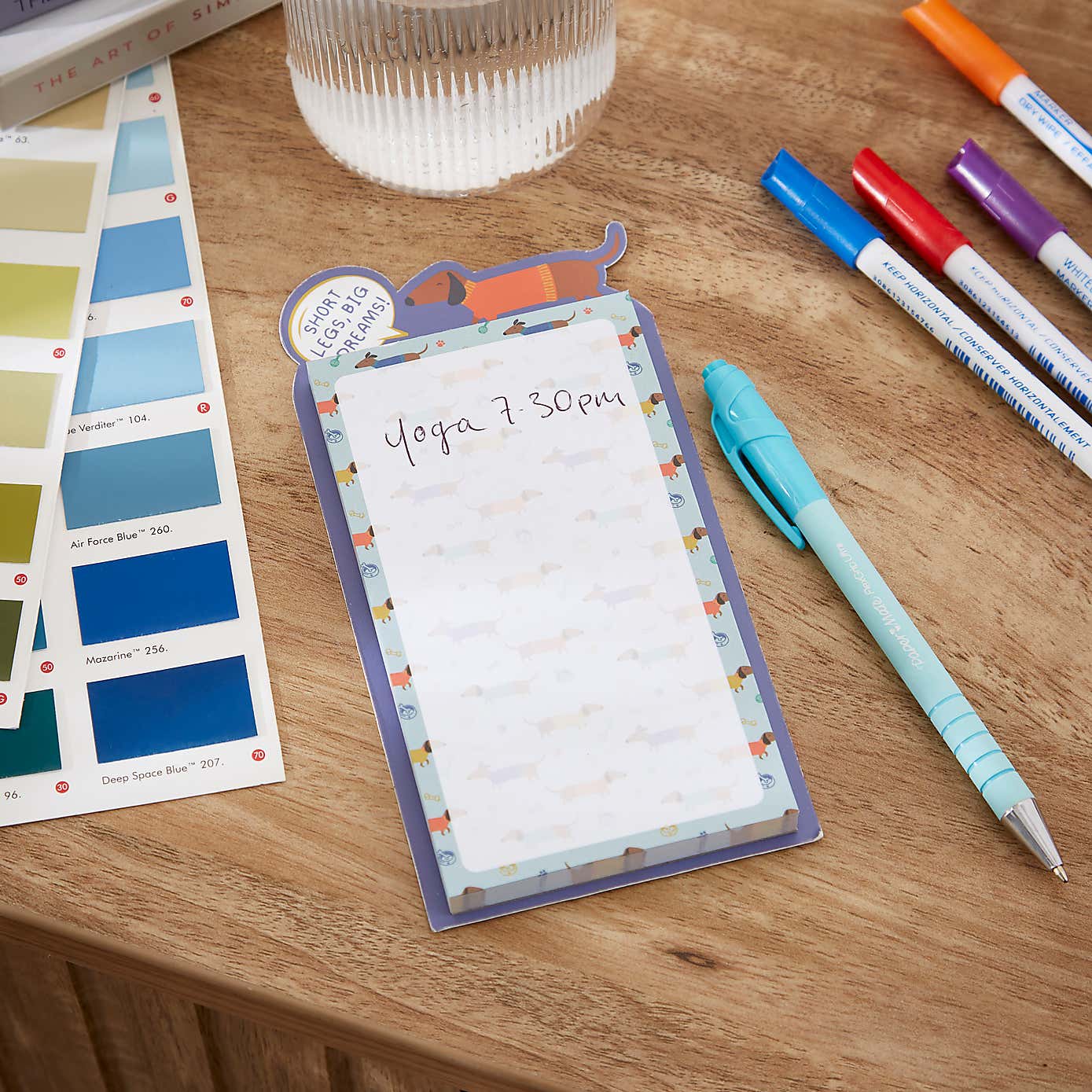 Waters & Noble Sausage Dog Memo Pad