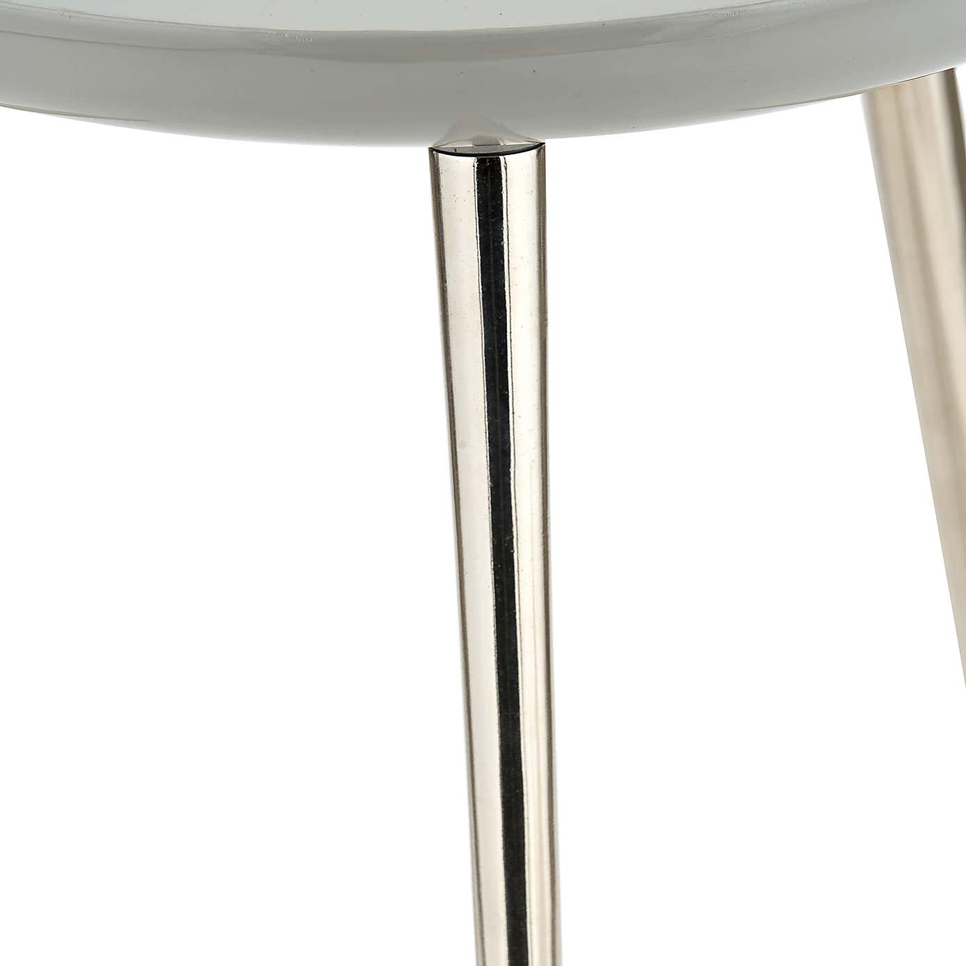 Seline Side Table, Metal