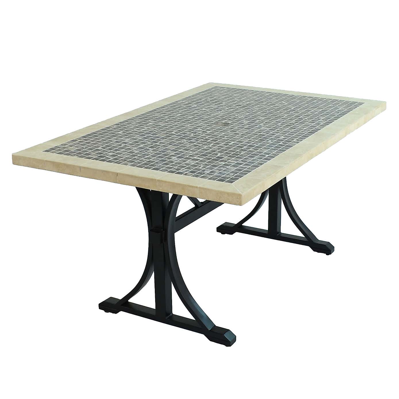 Wilmington Dining Table with 6 Stockholm Chairs Set