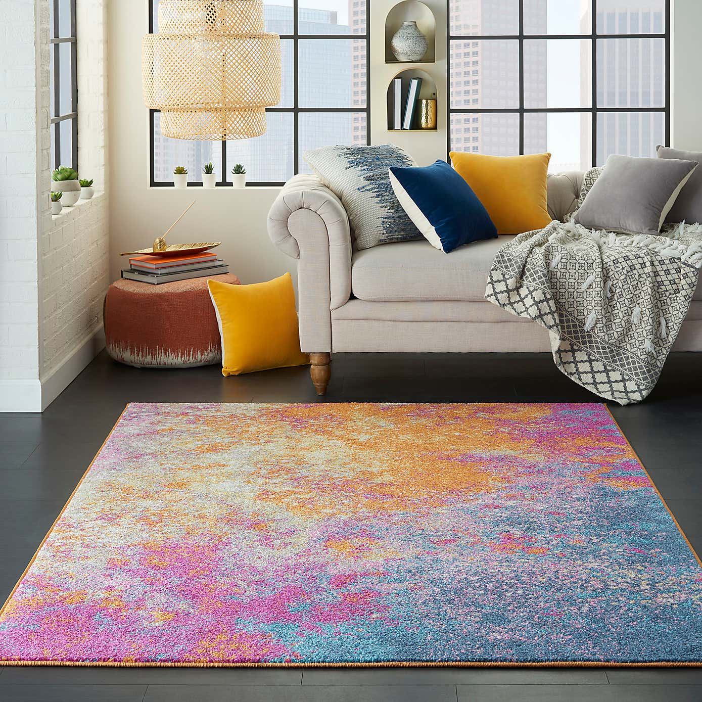Sunburst Passion Rug