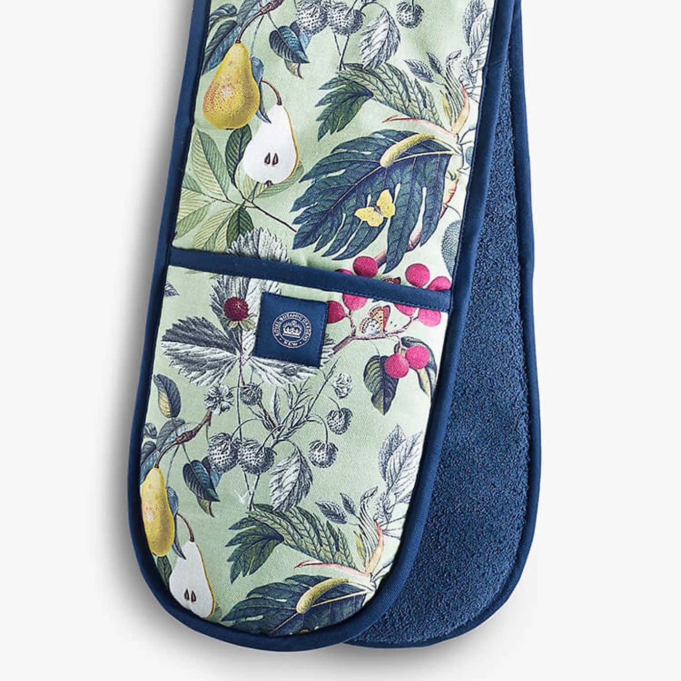 Kew Fruit And Floral Double Oven Glove