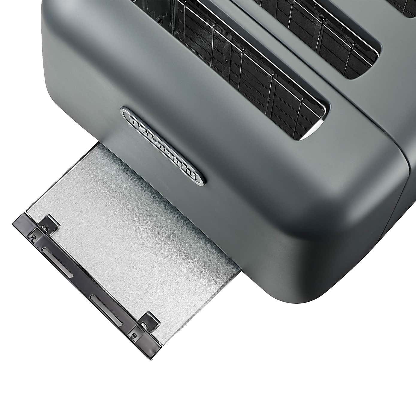Delonghi 4 Slice Argento Toaster