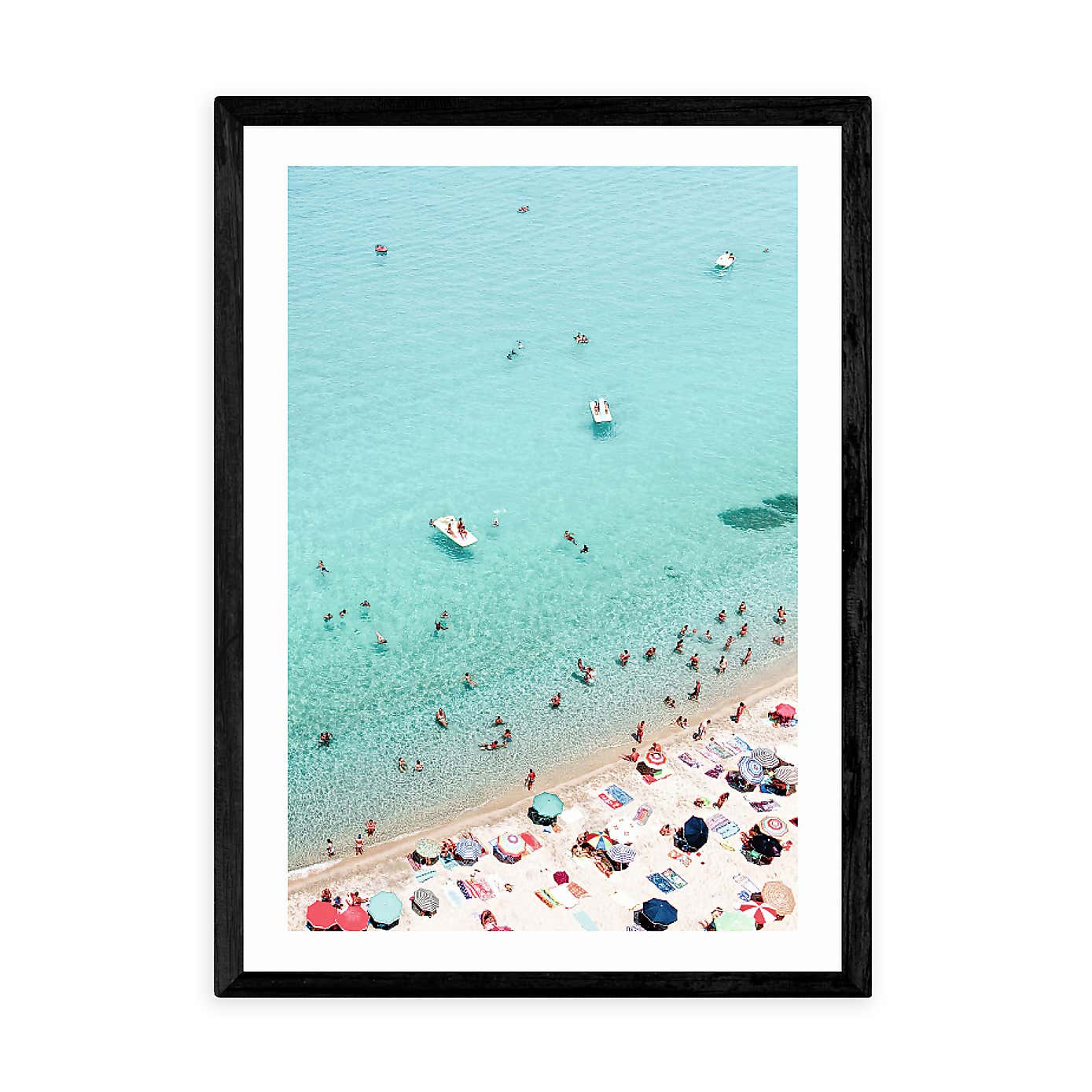 East End Prints Beach Scene Print