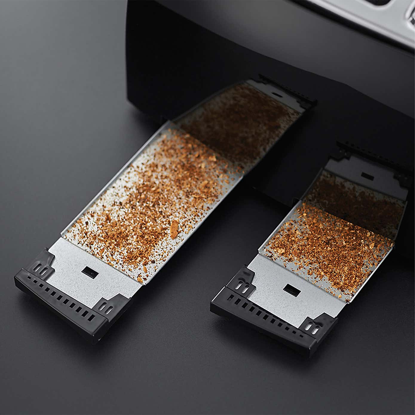 Russell Hobbs Textures 4 Slice Black Toaster