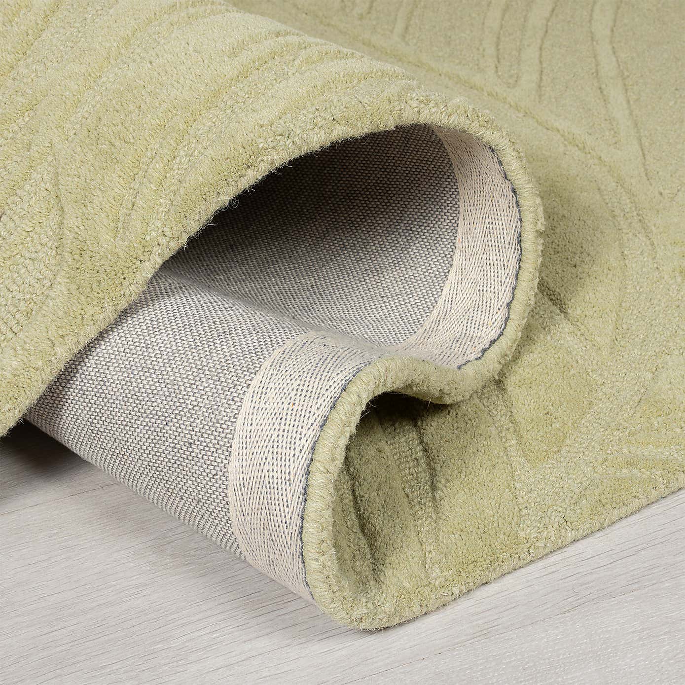 Lino Leaf Wool Runner