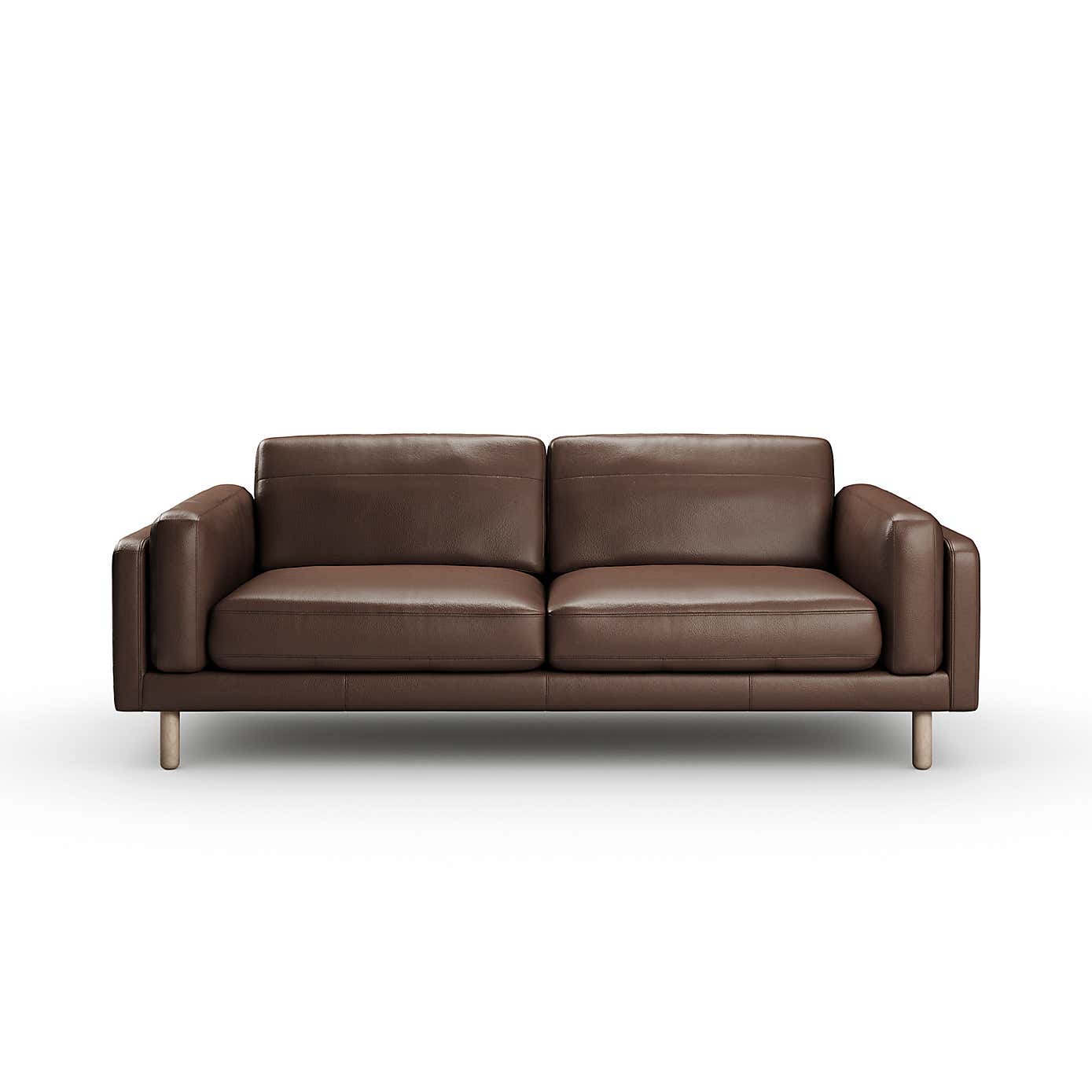 Newton Classic Leather 4 Seater Sofa