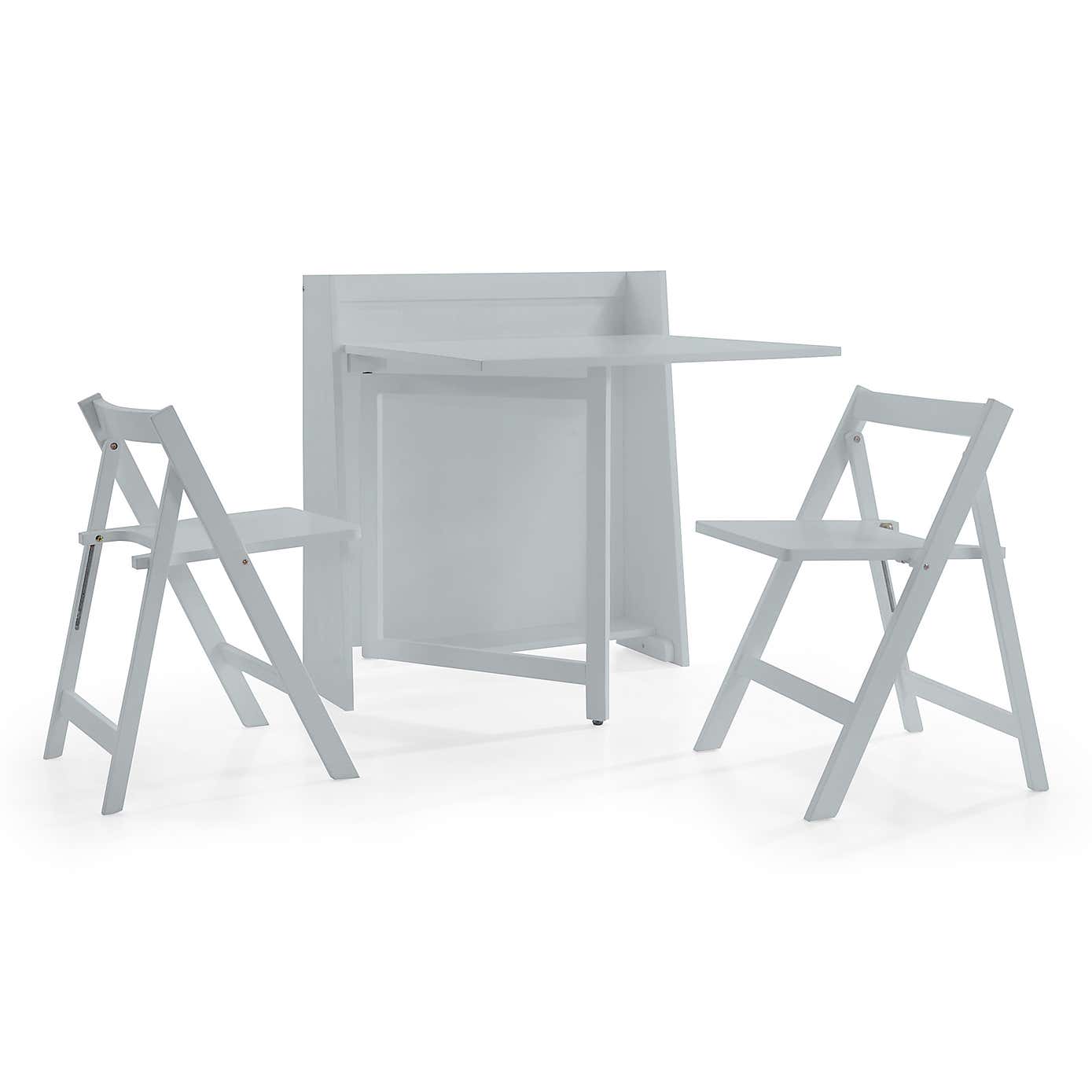 Helsinki Compact Dining Table and 2 Chairs