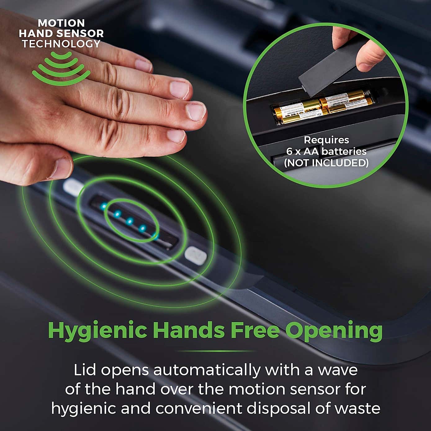 Tower 65L Ozone Sensor Bin